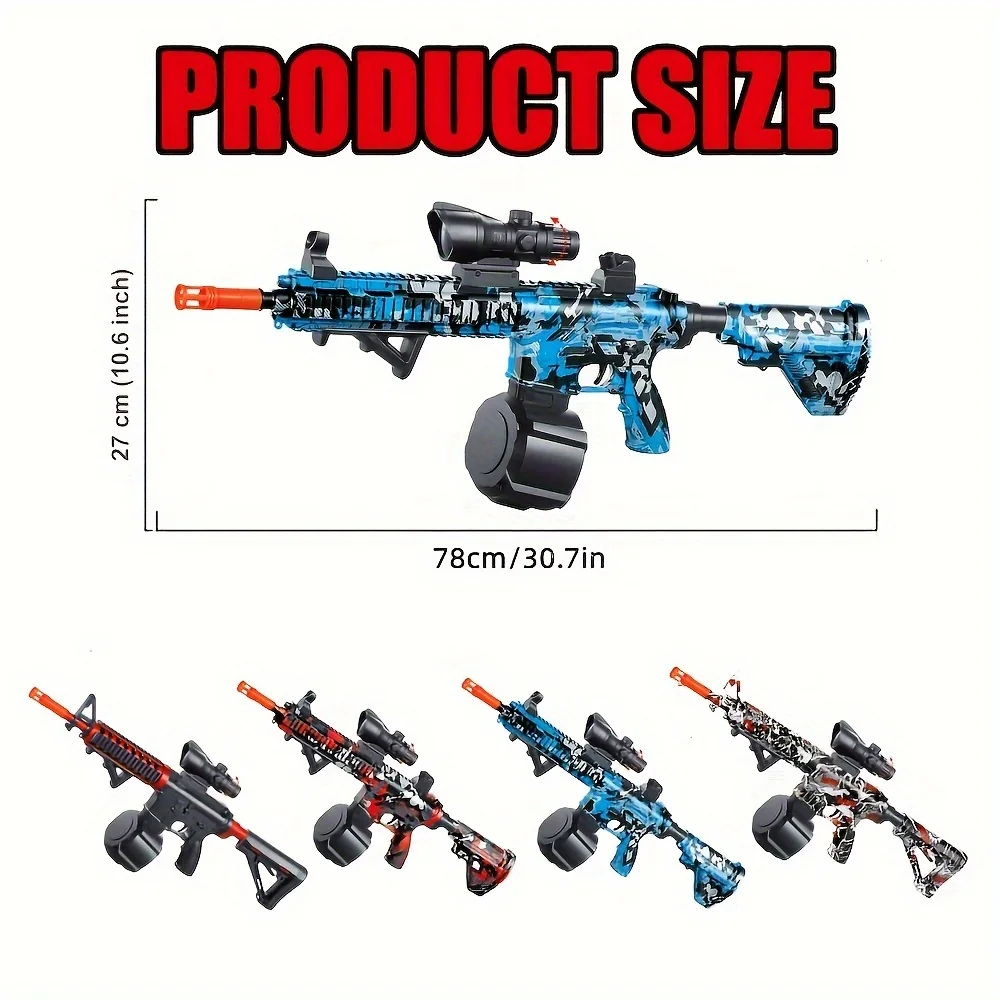 Blasterpistool, elektrische balblaster, hoge Orbeez-pistoolprestaties Cool speelgoedpistool