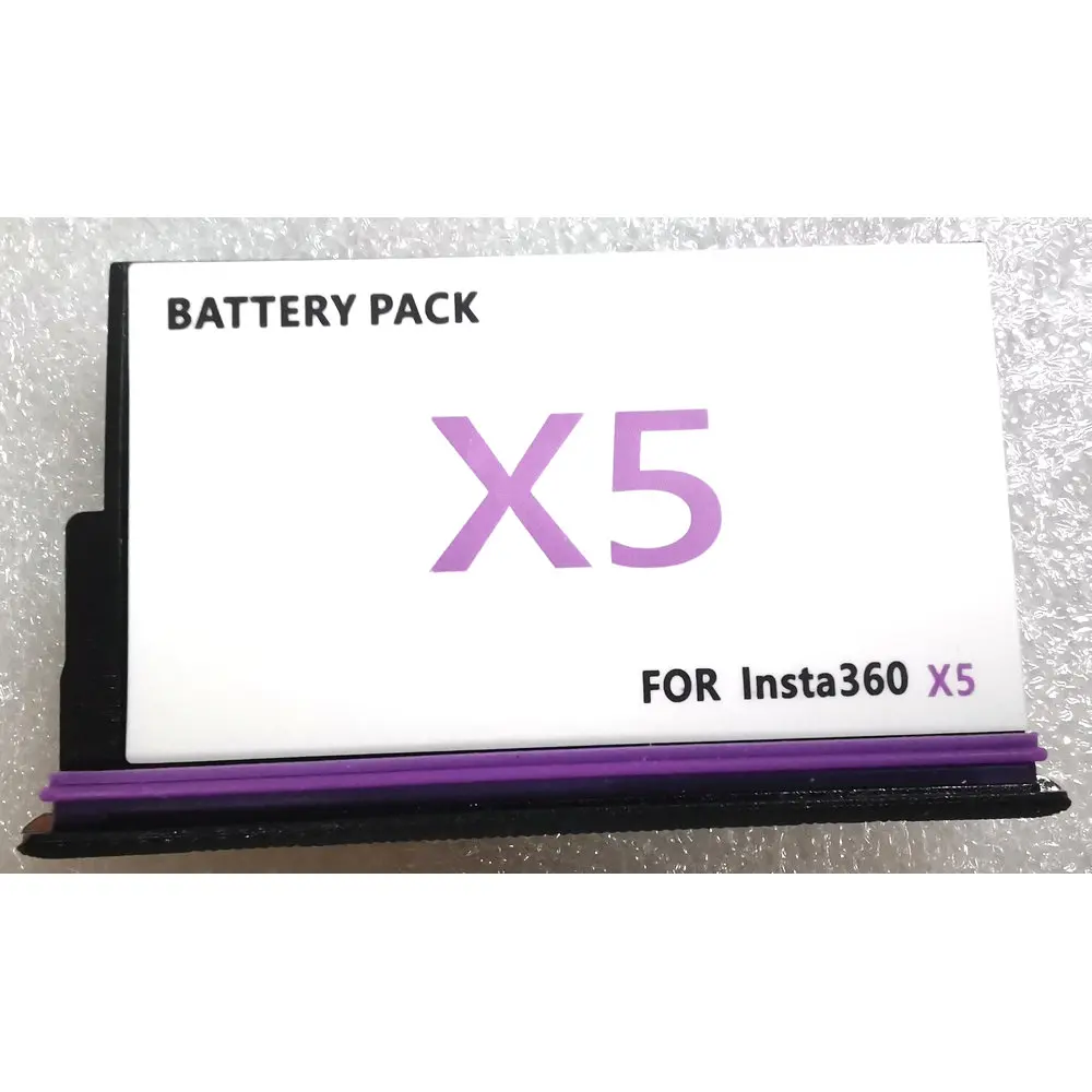 3.89V 2800mAh New JH-X5 High Capacity Battery for Insta360 X5 Panorama Action Camera Charger JH-X5-02