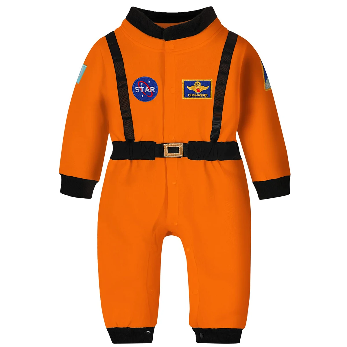 

Baby Astronaut Jumpsuit Infant Boys Girls Embroidered Space Suit Halloween Carnival Birthday Party Coaplay Costume Romper