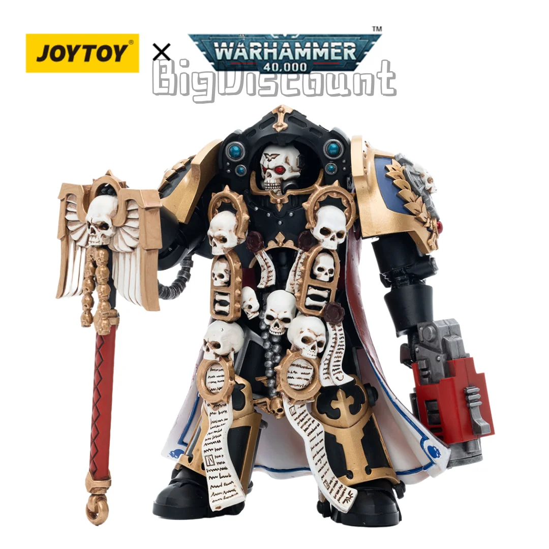 JOYTOY-figura DE ACCIÓN DE 40K, modelo militar de colección de Anime de Terminator, caplain, Brother, Vanius, 1/18, en STOCK, Envío Gratis