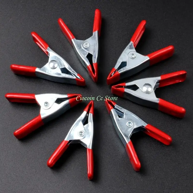 X90F High Strength Tool Nylons Spring Clamp With PVC Coating Ergonomic Spring Clamps For Wood Shops Outdoor Tent