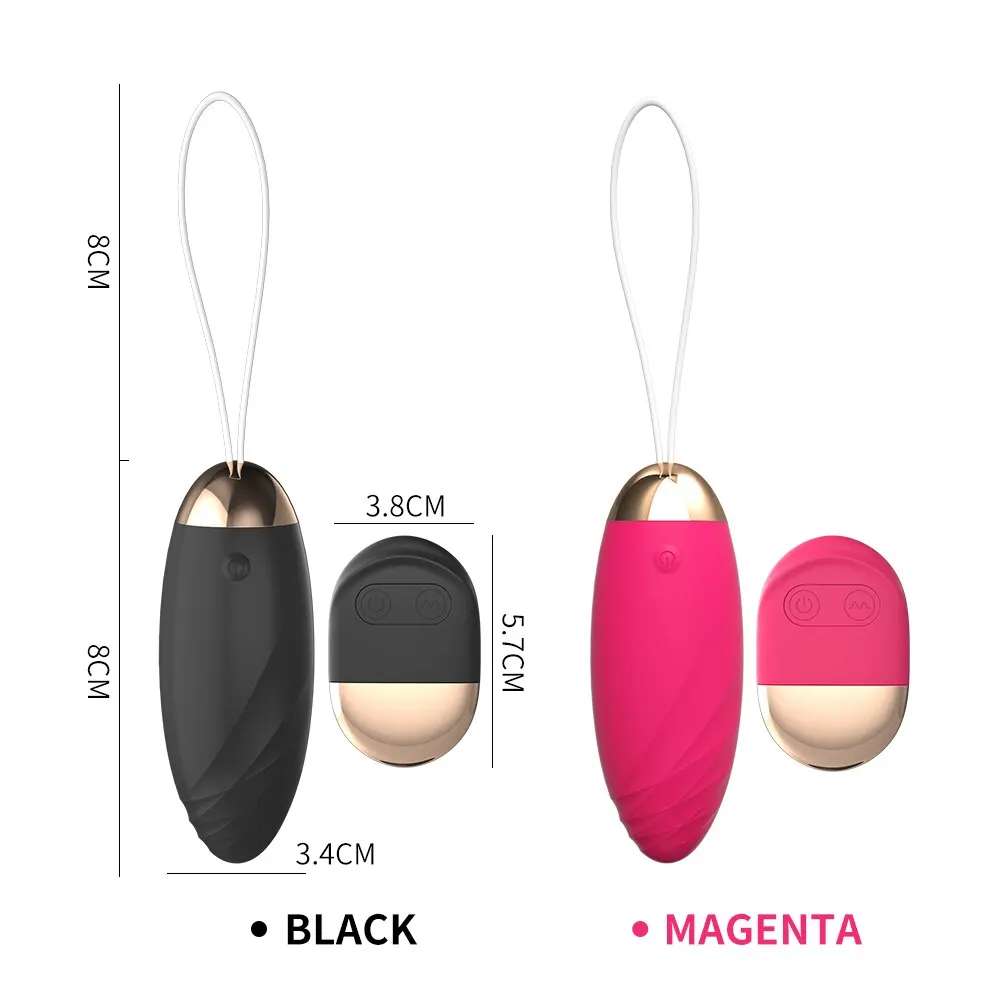 Wireless Remote Control Love Egg Vibrator G Spot Vaginal Clitoris Stimulator Body Massager for Adult Women Couples