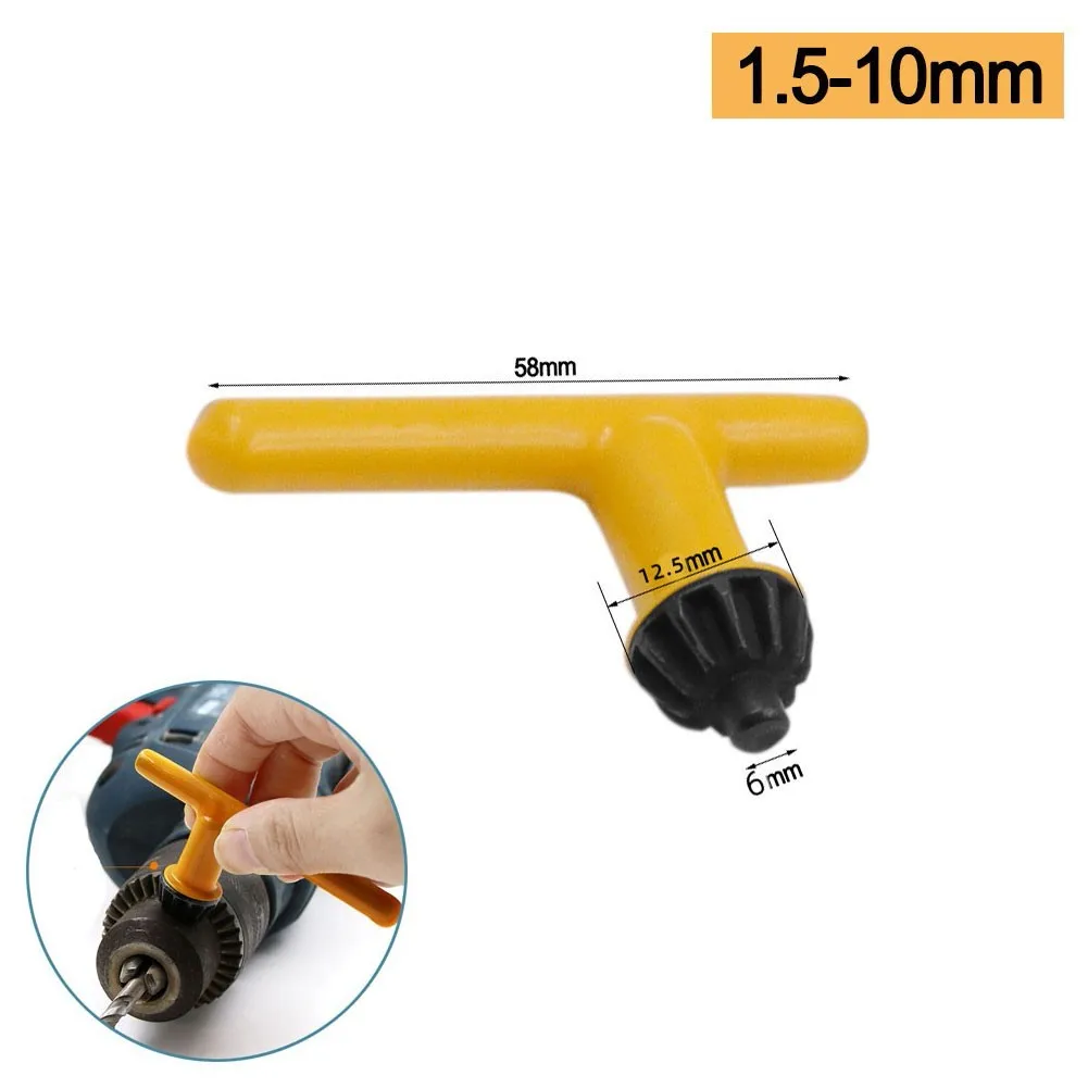 Kit de llaves de portabrocas con una gama de llaves de tamaño de 0 a 6 mm a 16 mm Se adapta perfectamente a reparaciones y proyectos en el hogar
