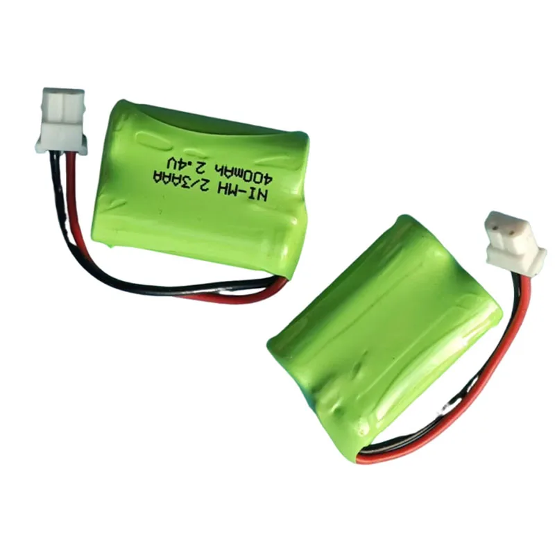Batteria Ni-MH 2.4V 2/3AAA 400mah per VTech VT2032 VT2032RD VT2032WT BY1149 Telefono cordless VT2032CL