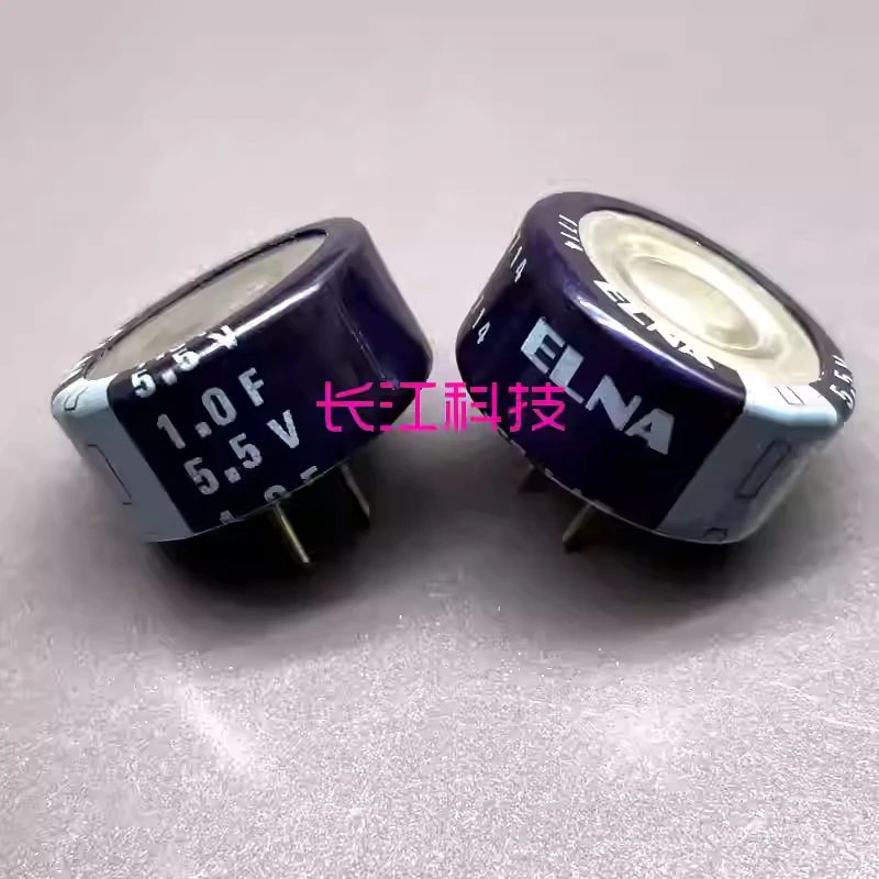 

5pcs Japanese ELNA C-type 5.5V 1.0F DHL-5R5D105T Superfarad Capacitor 105 1F 85 ° C