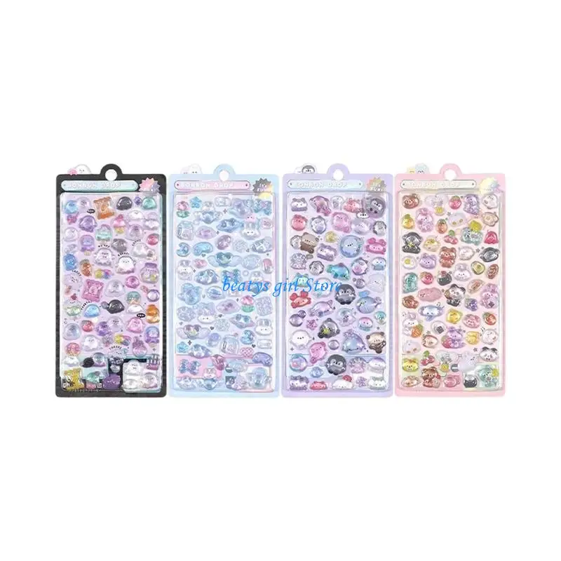 

C7AB Cartoon Animal PVC наклейка для скрапбукинга декоративная наклейка для Notebook Journal