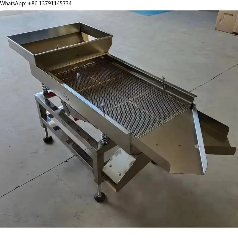 50 * 120cm Single layer/Double/three layer electric screening machine, linear screen, vibrating screen, stainless steel