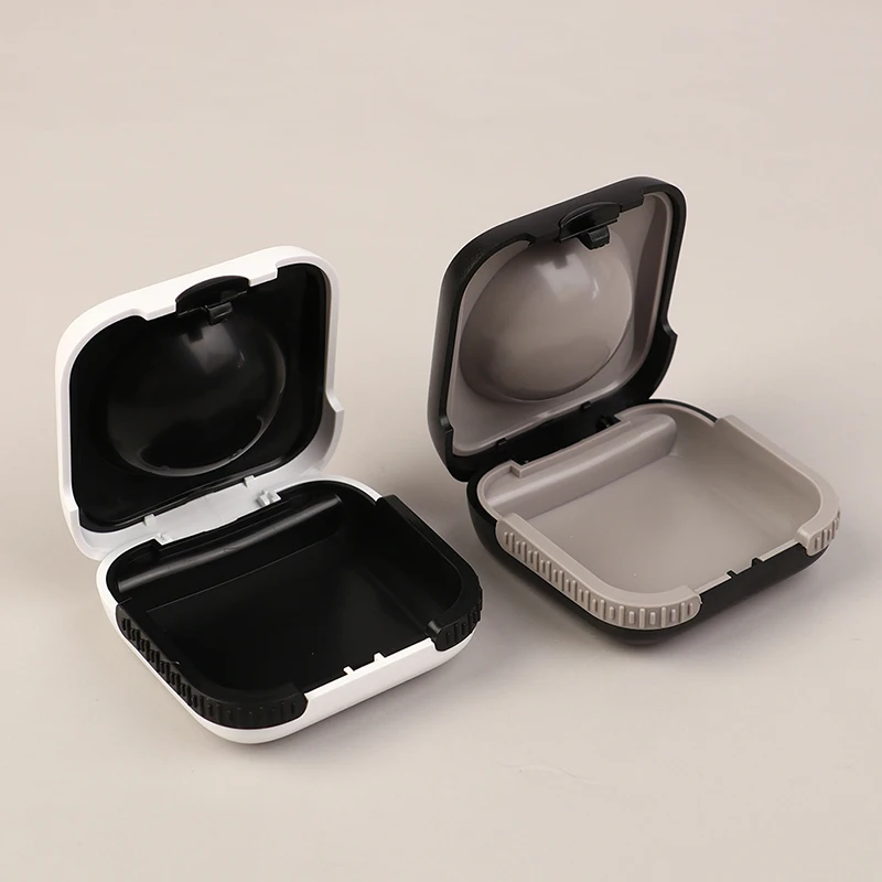 Waterproof ABS Hearing Aid Storage Box Portable Shockproof Travel Hearing Amplifier Carry Case