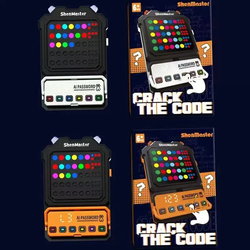 スーパーaiパスワードロジック推理ゲーム思考力トレーニング子供向けパズル知育玩具ボードゲーム10000-カラーコード