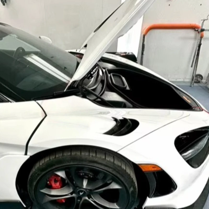 

765LT Dry Carbon Front Fender for Mclaren 720S Dry Carbon Fiber Fender for Mclaren 720S coupe spider Upgrades 765LT Fender