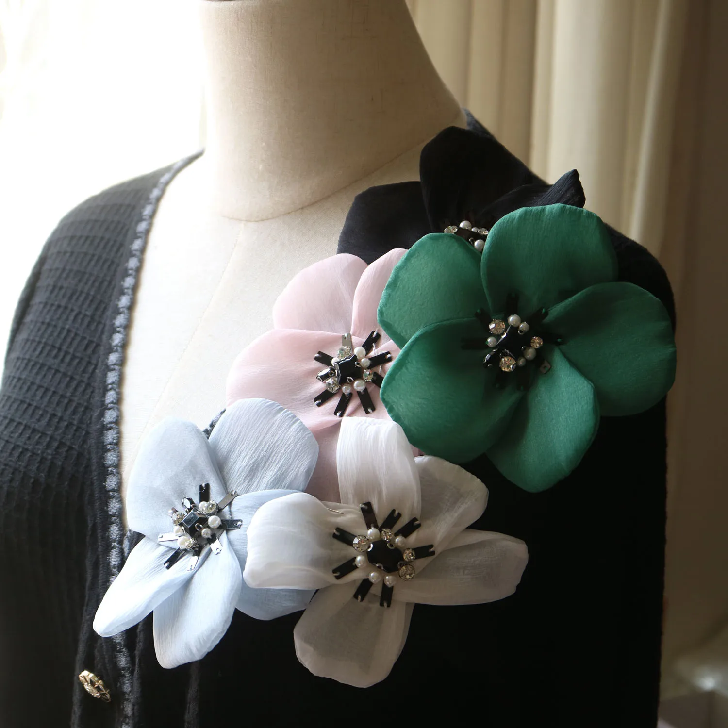 Diy Chiffon Flower …