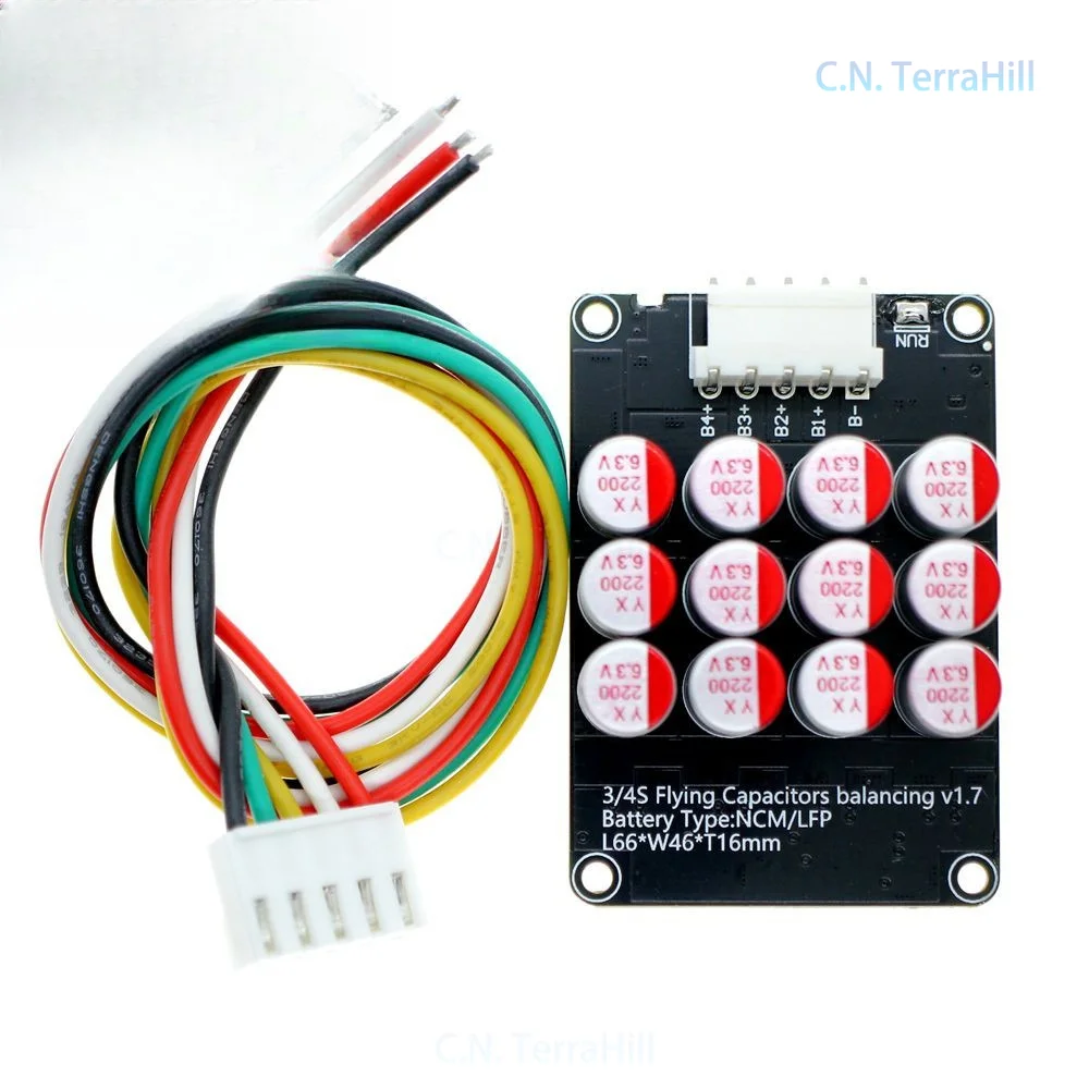 3-24S Active Battery Balancer Board for LiFePO4 and Ternary Lithium Battery Packs