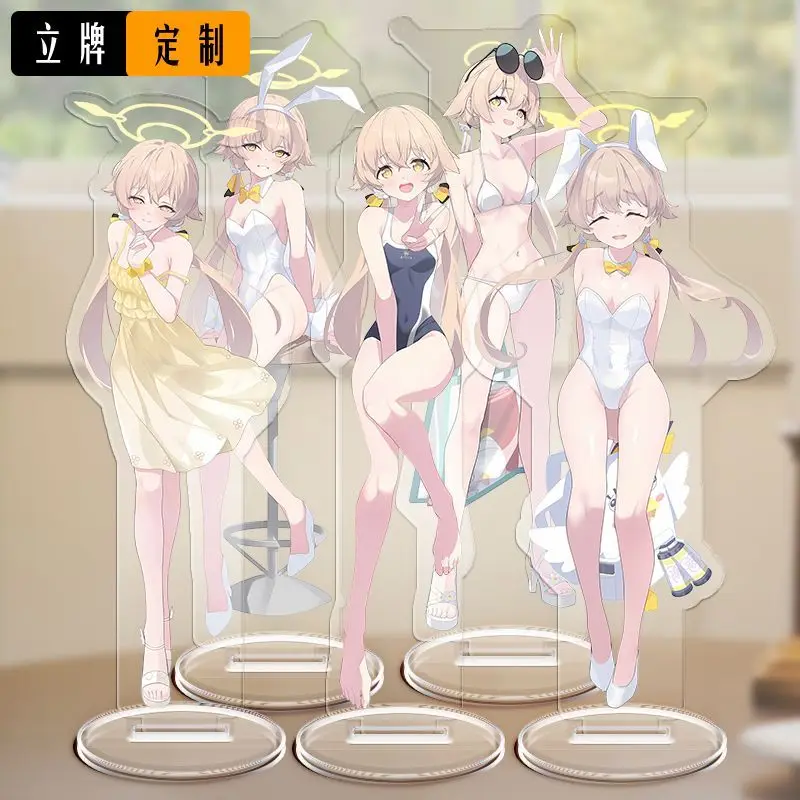 

Аниме Синий Архив Ajitani Hifumi Косплей Акриловая Подставка Аксессуары Коллекция Рисунок Настольные Украшения Подарки на Хэллоуин