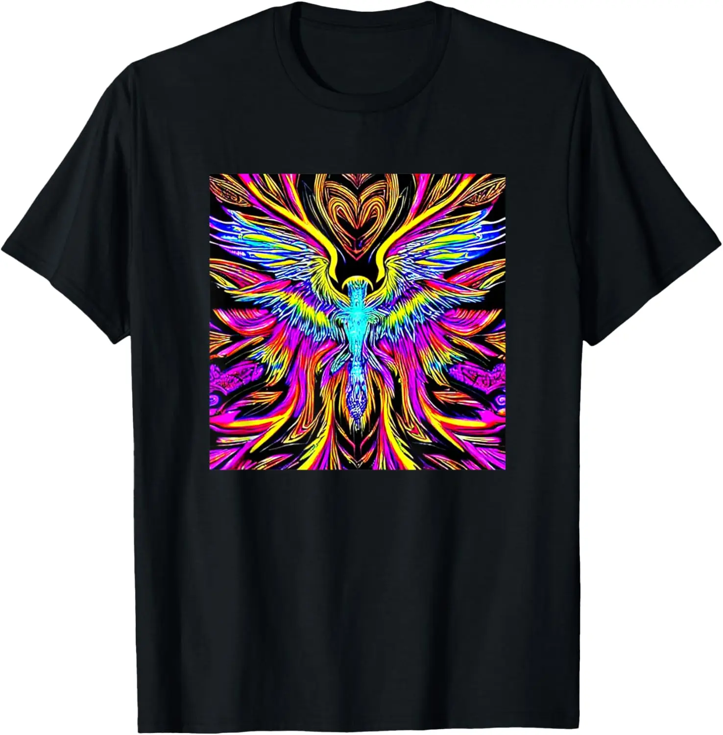 

Phoenix from the Ashes Illustration colorful Phoenix