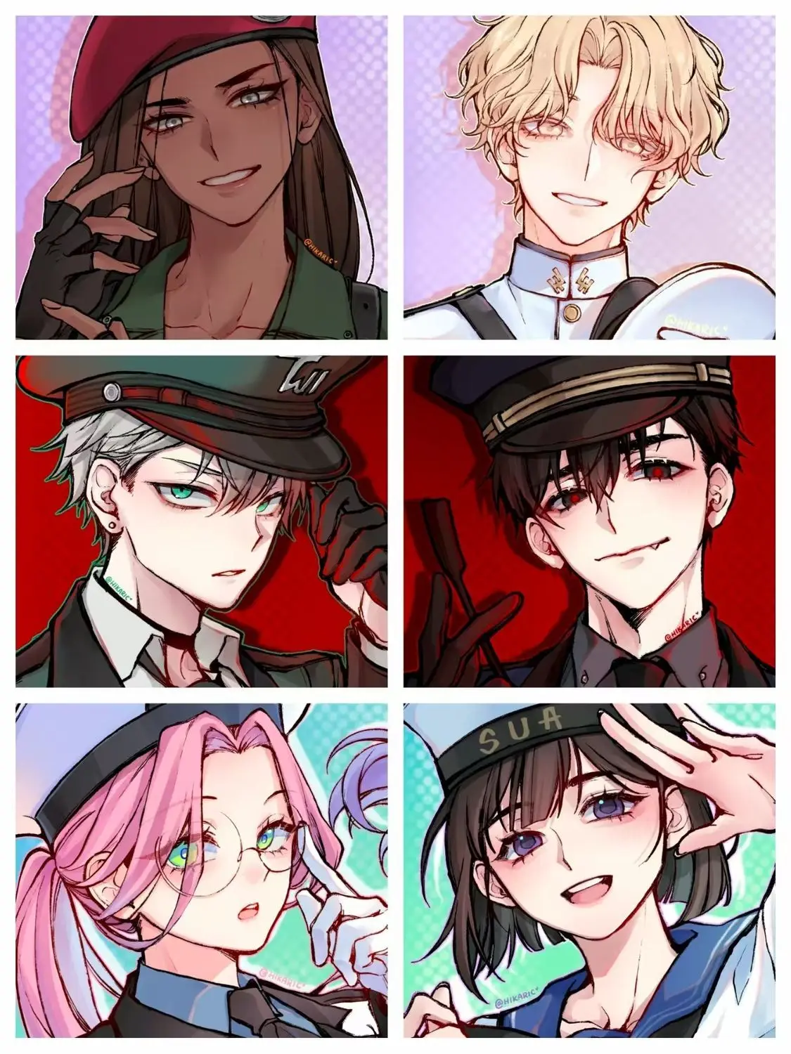 

6 шт. аниме Alien Stage MIZI LukaTill Ivan Lomo маленькая открытка фотокарта HD маленький альбом коллекция фотокарточек открытка подарки другу