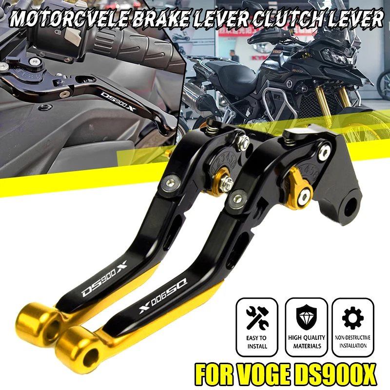 Motocycle CNC Brake Clutch Levers Adjustable Folding Handle For VOGE Valico DS900X DSX900 900DSX DS 900 X DSX 900 2024 2025 2026