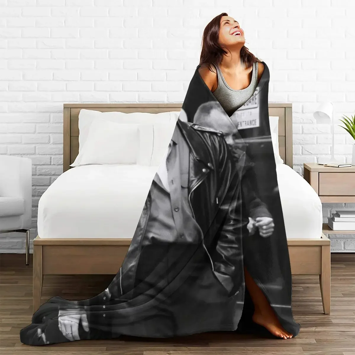 

Tom Blyth Baby Blankets Sofa Cover Flannel Spring/Autumn Hunger Breathable Games Soft Throw Blanket for Home Car Bedding Throws