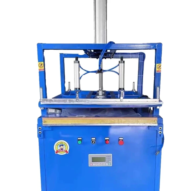 Automatic vacuum compression baler 600 vacuum clothing throw pillow latex sponge compression sealing machine commercial
