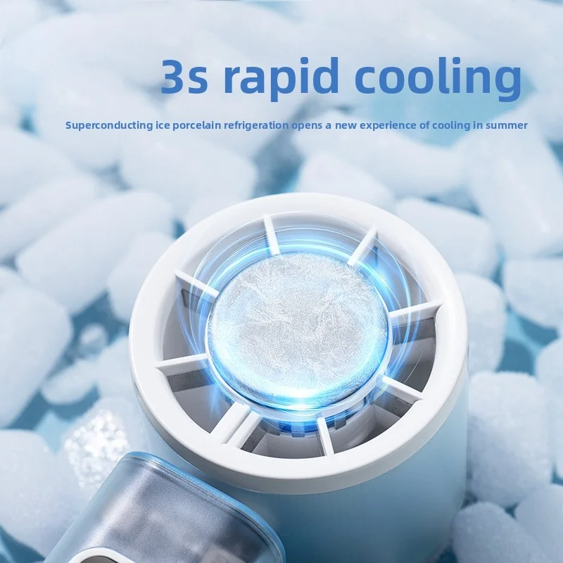 26 new automatic shaking handheld small fan with semiconductor LED light, outdoor digital display, tabletop small fan
