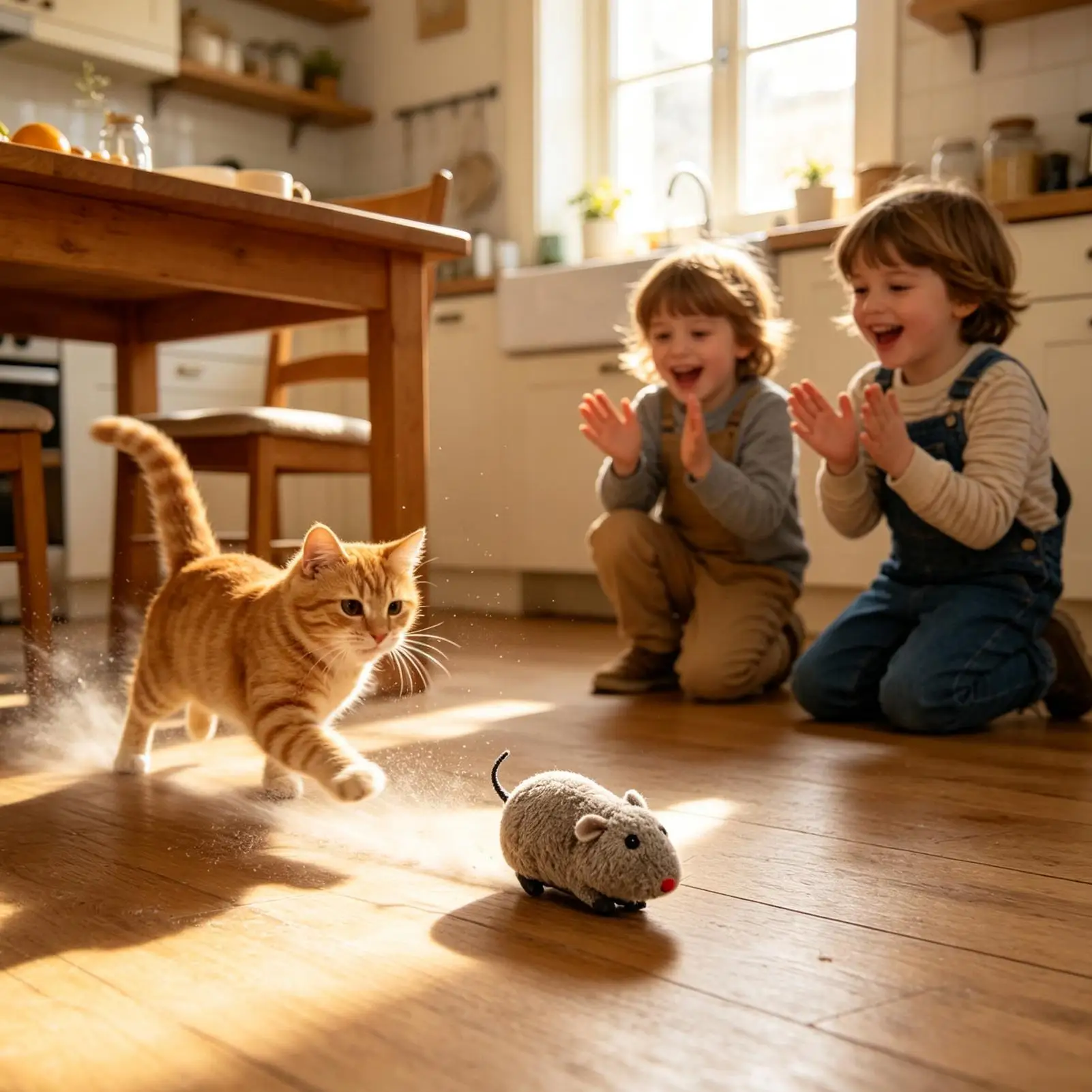 Remote Control Mouse Cat Toy Realistic Plush Wireless Funny Electric Teaser Remote Control Mouse Toy For Bedroom Pet Shop