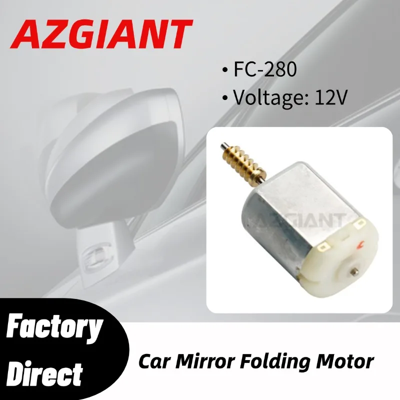 AZGIANT Car Side View Exterior Reversing Rearview Folding Mirrors Motor Low Noise 12 Volt for Skoda Karoq ND7 NU7 MK1 Octavia