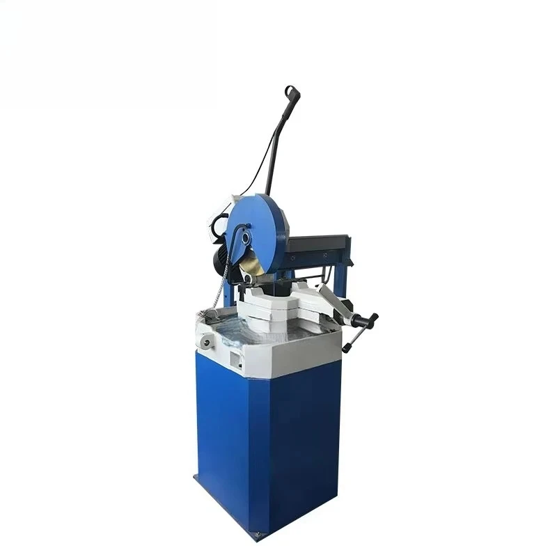 

Малогабаритная механическая ленточная пила CS-315/350 без ЧПУ для углового распила, для резки заготовок, основные компоненты: двигатель