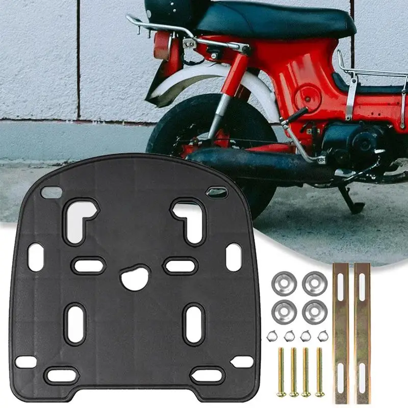 

Задняя багажная стойка для мотоцикла, задняя пластина, прямые замены электрической основы багажника, фиксирующие Аксессуары для мотоцикла