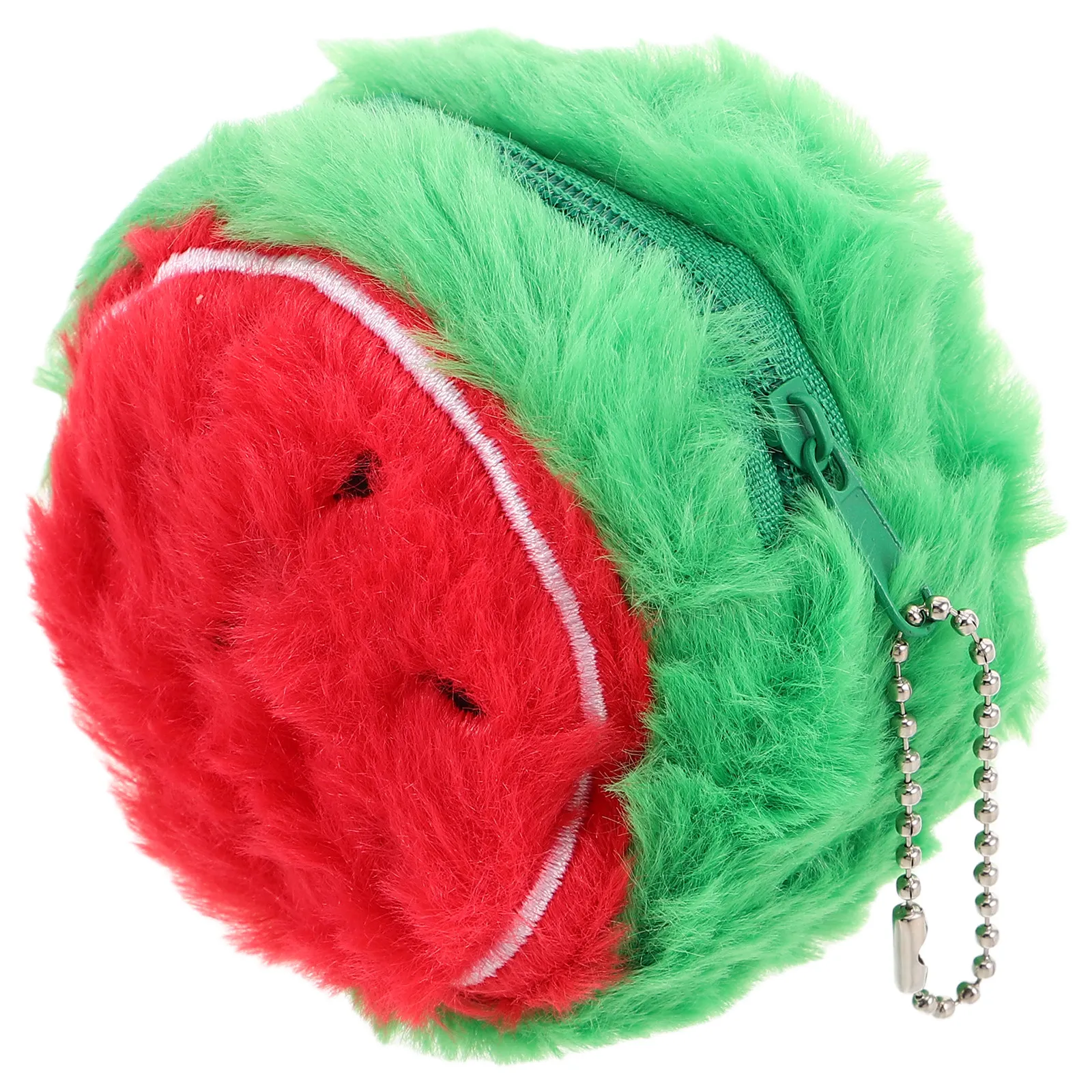 

Creative Watermelon Small Coin Purse for Kids Soft Keychain Pouch Cute Backpack Charm Wallet for Girls Toddler Kawaii Fruit