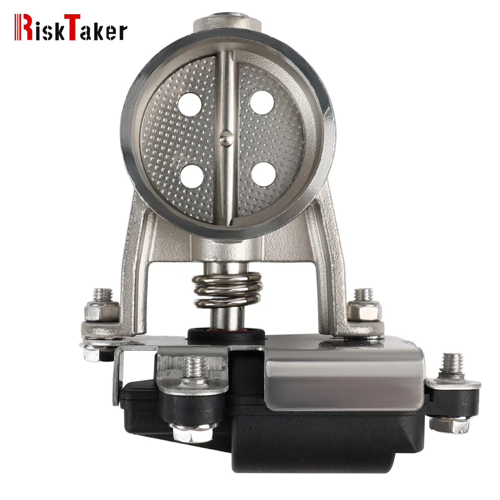 

RiskTaker Motorcycle Exhaust Pipe System Locomotive Soundproof Stainless Steel Valve Electronic Switch Button Control 51MM