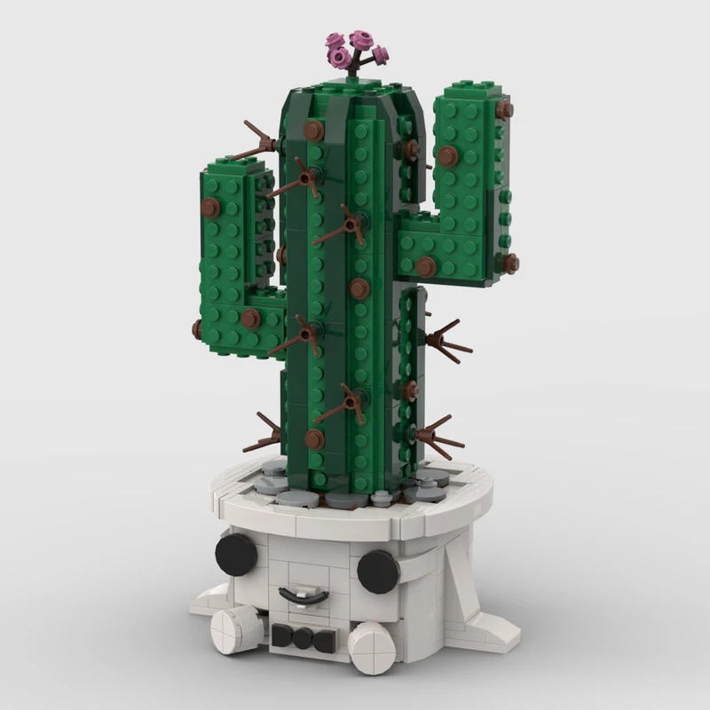 539 pçs moc sorridente vaso de flores blocos de construção crianças criativo haste vapor aprendizagem hands-on capacidade até brinquedo de natal presente
