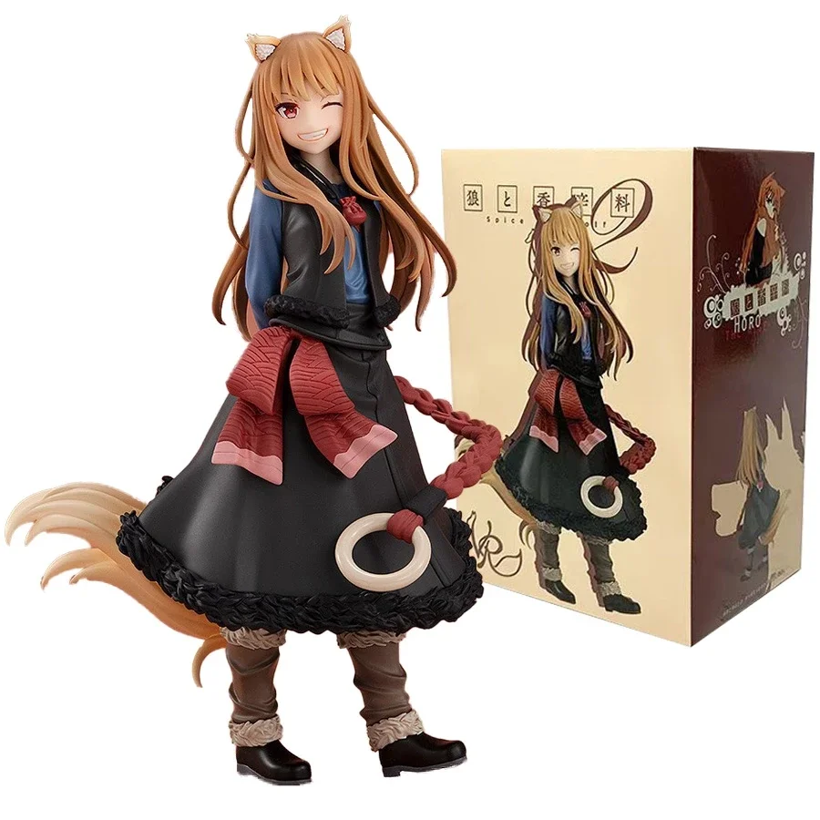 17CM Spice And Wolf Horo PVC Anime Actionfiguren Anime-Figur Wolf Holo Actionfigur PVC Sammlermodell Puppe Spielzeug für Erwachsene