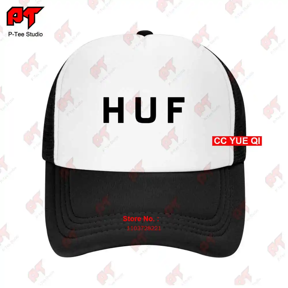 Huf Ls Audible White Diamond Supply 10 Deep Baseball Caps Truck Cap N39H