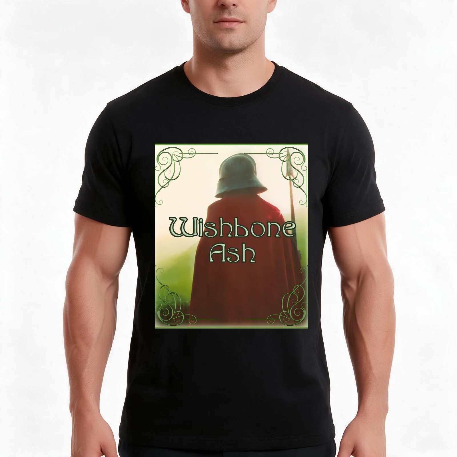 Wishbone Ash T-Shirt, Cool Short Sleeve T Shirt, Loose Casual Summer Unisex Top