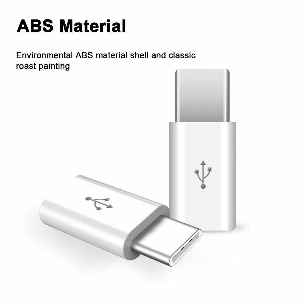 Adaptador de datos hembra para tableta Android, Cable de carga Micro USB, convertidor de conector tipo C