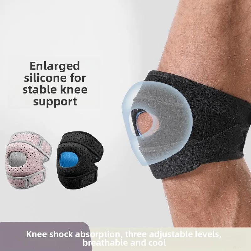 fascia-di-supporto-per-ginocchio-in-silicone-traspirante-ammortizzante-e-pressurizzante-per-corsa-arrampicata-e-basket