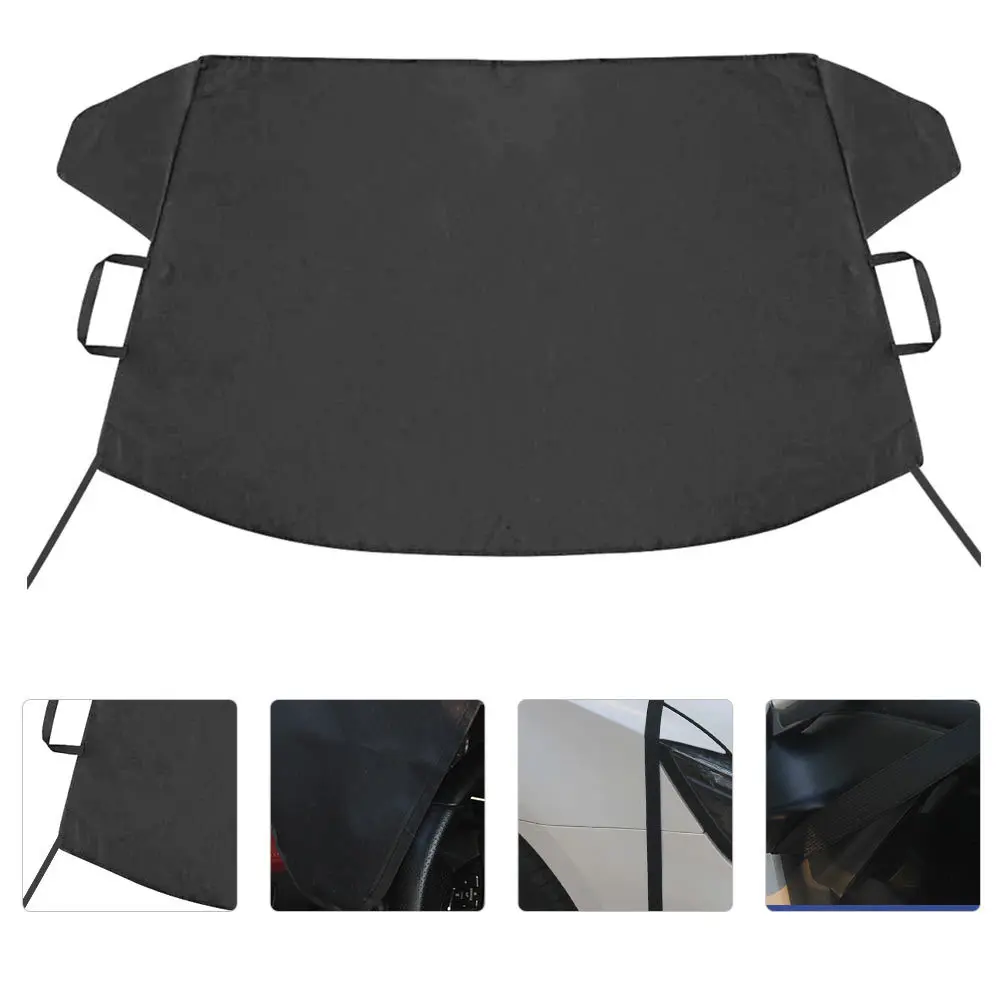 

1Pcs Windshield Cover Universal Size Heavy Duty Waterproof Oxford Cloth Winter Snow Frost Ice Protector for Cars Suvs Trucks