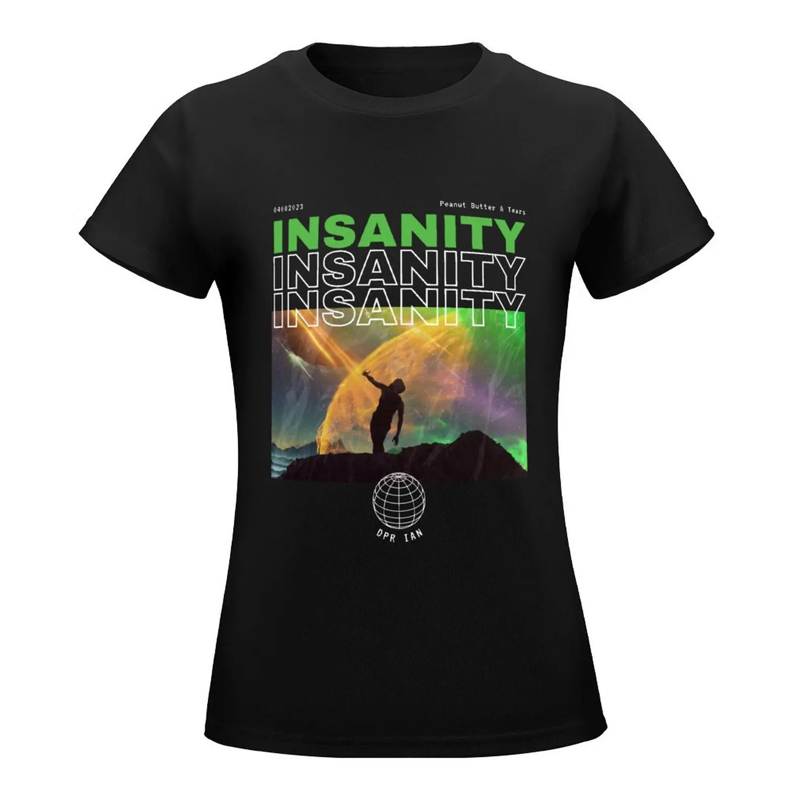 Dpr Ian Insanity (Black Version) T-Shirt Short sleeve tee Aesthetic clothing t shirts for Womens