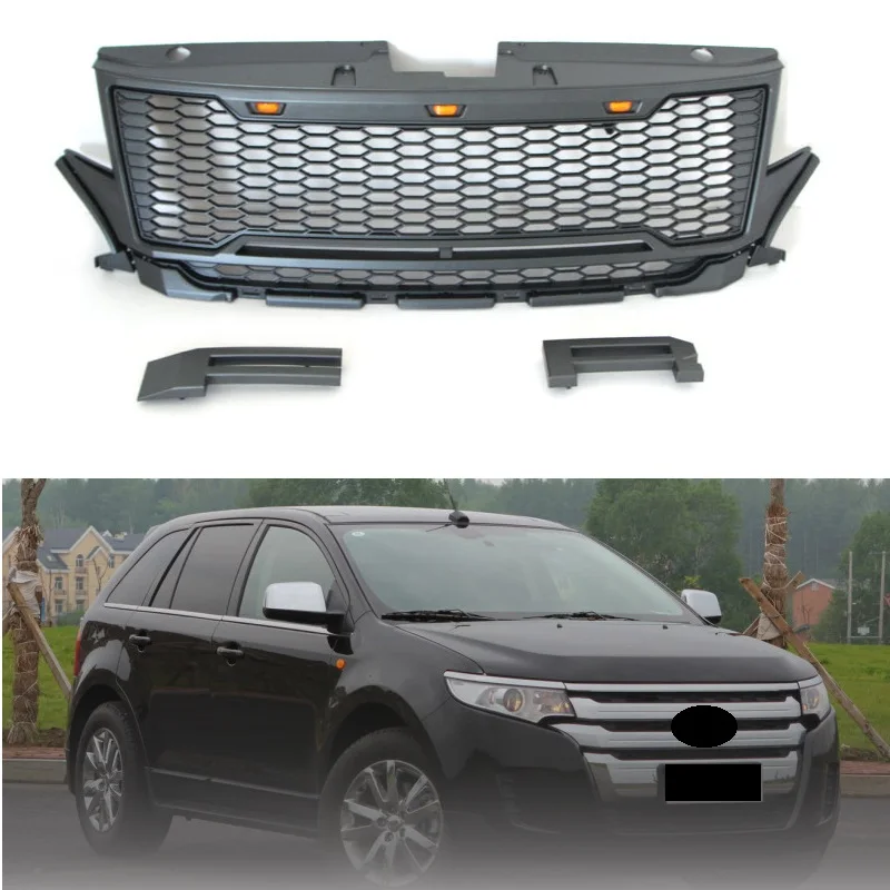 Abs Grills For Edge 2012 2013 2014 2015 Edge Front Racing Grille Grill Auto Accessories