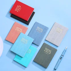 2025 A7 Mini Portable Agenda Book Diary Weekly Planner Notebooks To Do List English Notepad With Calendar School Office Supplies