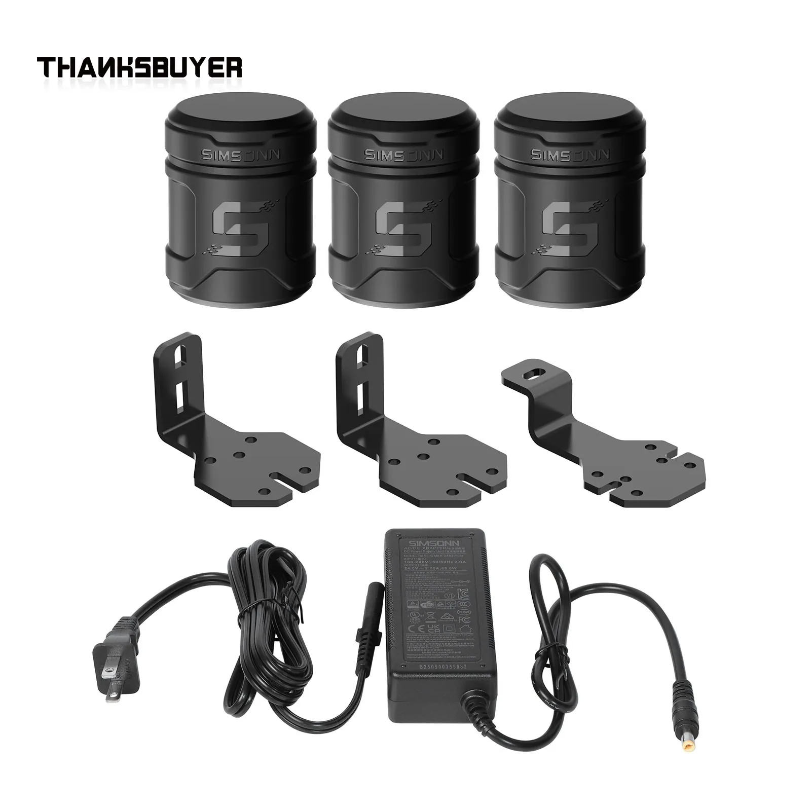 SIMSONN 3PCS VAM-3 Lightweight Rotary Vibration Motor 8500RPM Vibration Feedback Compatible with Plus X Pedals