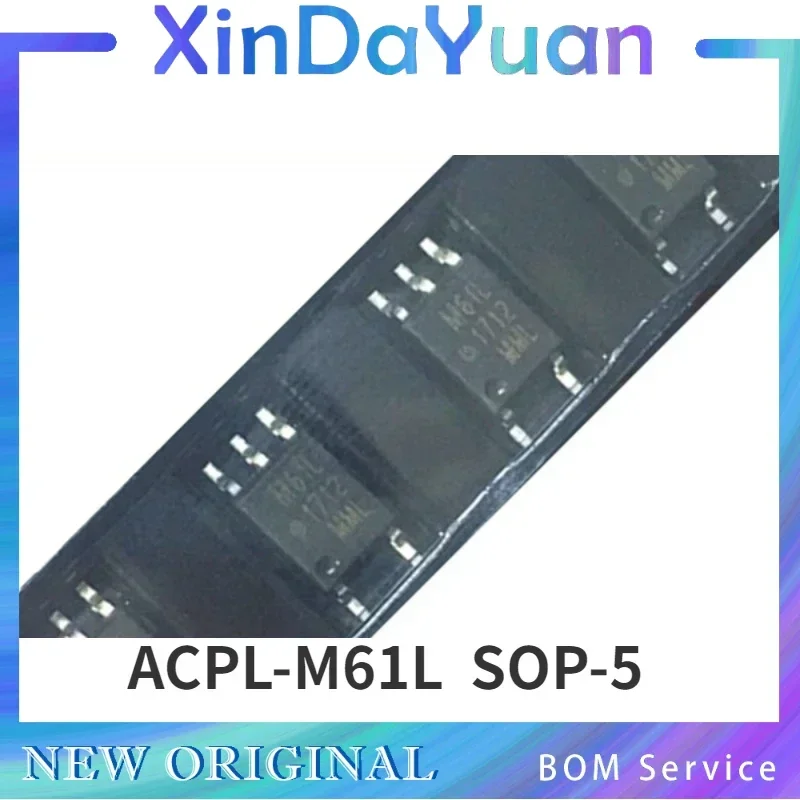 10 pcs  ACPL-M61L M61L SOP-5  Optocoupler Isolator