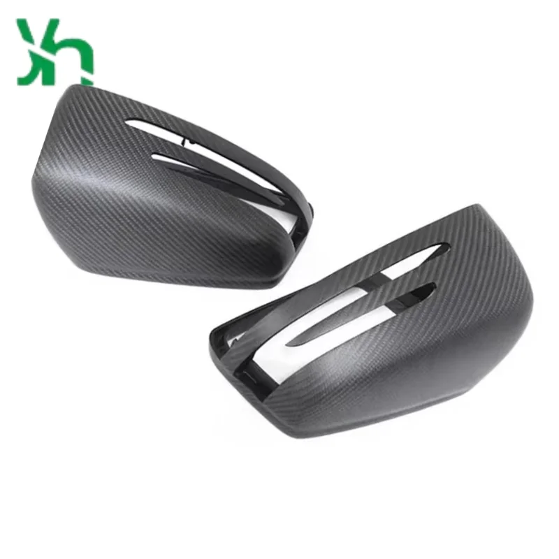 메르세데스-벤츠 G GL GLS ML GLE X166 카본 파이버 개조 미러 케이스 백미러 커버 보호 장식
