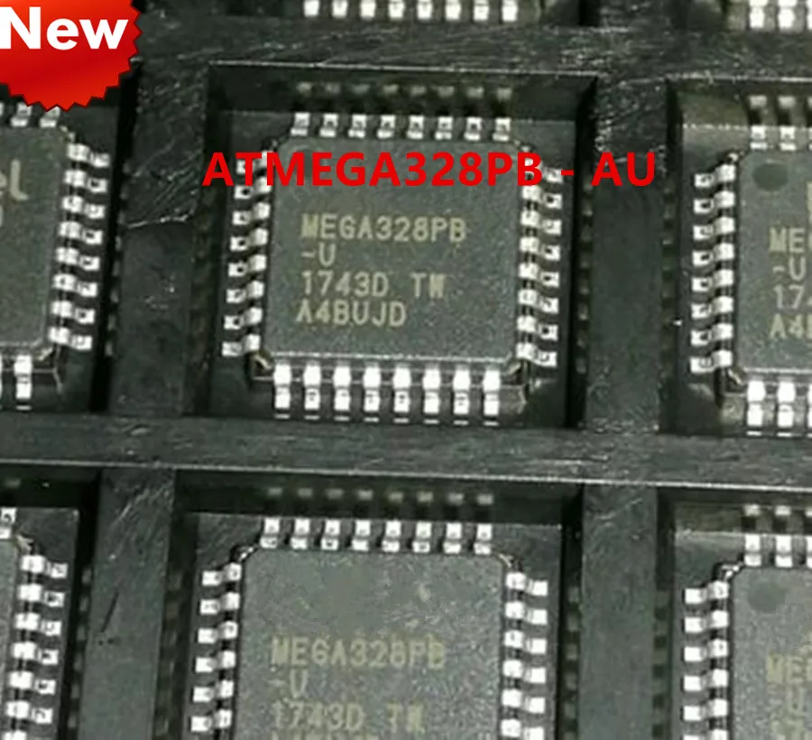 

5PCS New original ATMEGA328PB - AU printing MEGA328PB -u QFP-32 ATMEGA328PB patch QFP32 microcontroller chip