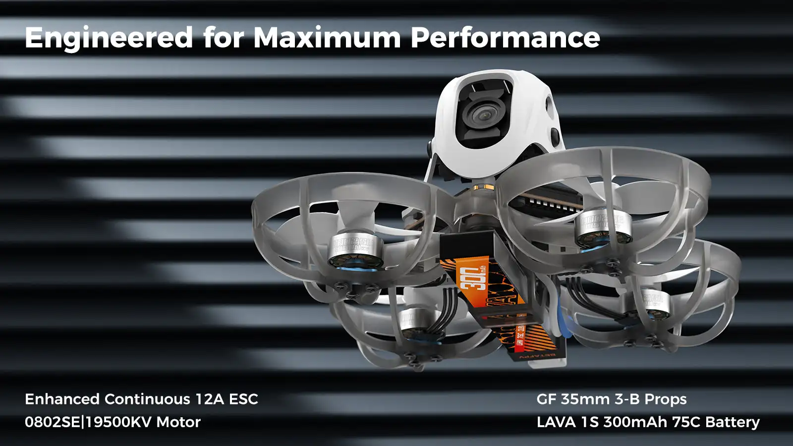 BETAFPV Meteor75 Pro O4 / Meteor65 Pro O4 Bürstenlosen BWhoop RC FPV Quadcopter Matrix 1S 3IN1 HD Für DJI O4 Air Unit VTX Flugzeug – Detail 6