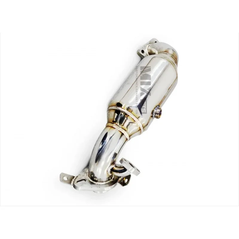 High Flow Pipe Downpipe CIIOM 1.8 Stainless Steel Exhaust System Muffler