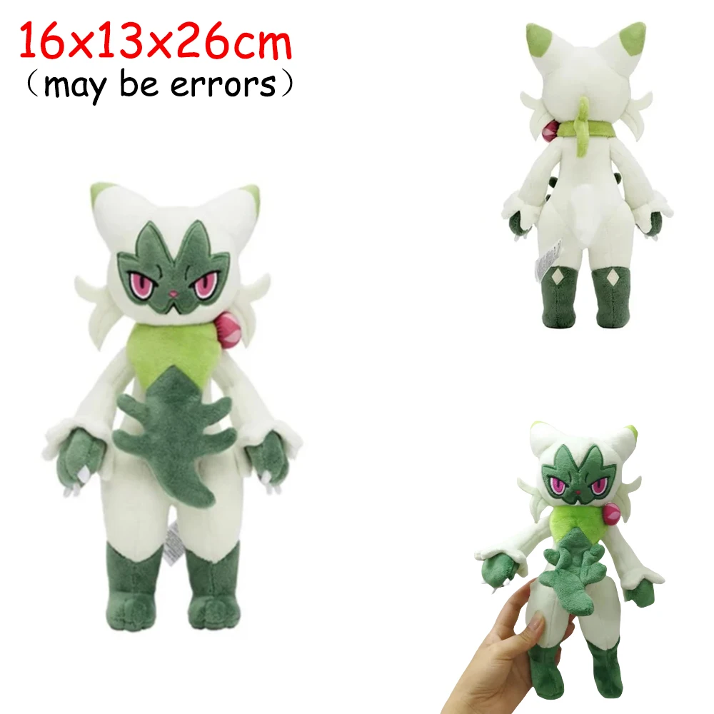 Scorbunny Grookey Sobble Pokemon Plüschpuppe Sprigatito Quaxly Fuecoco Floragato Meowscarada Anime Gefülltes Peluche Spielzeug Geschenke