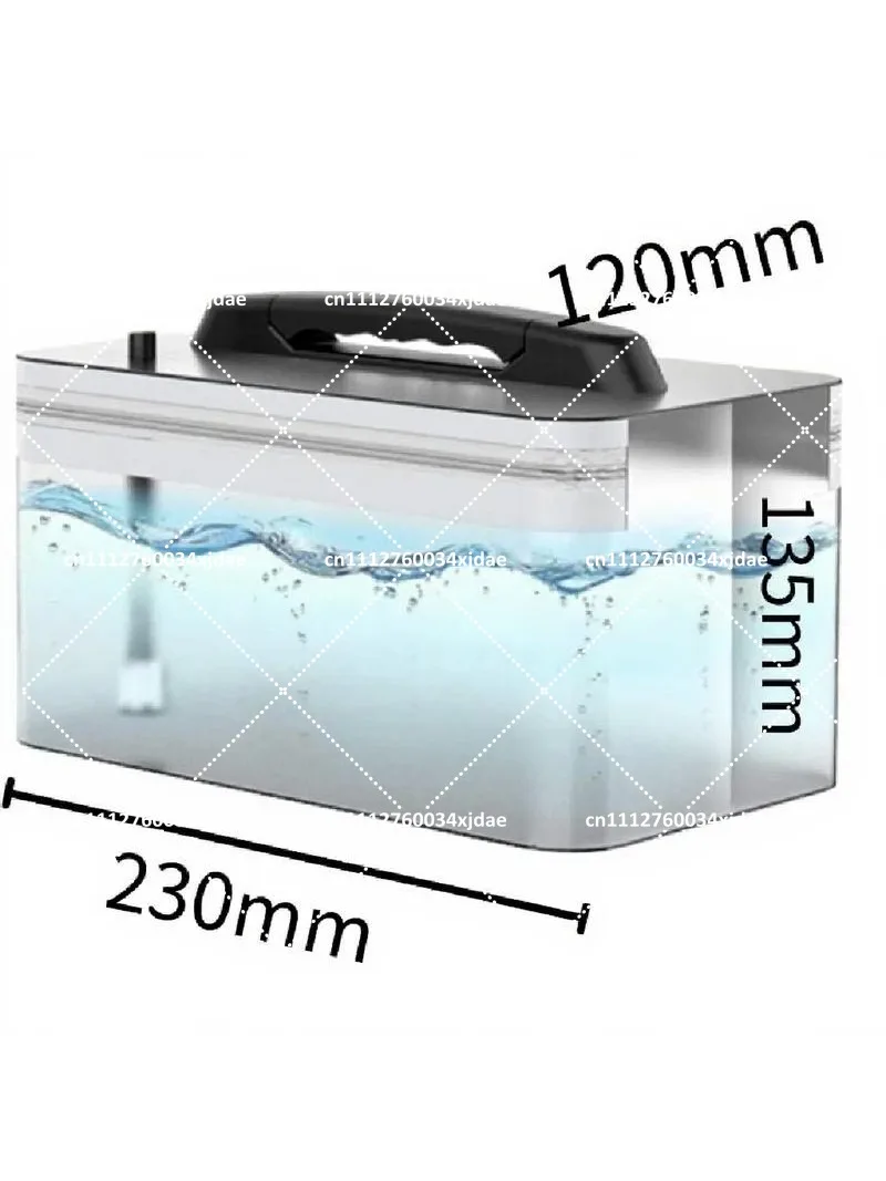 Electric Portable Travel Bidet Handheld Two Flow Control Spray Bottle 2.3L Irrigator - view 4