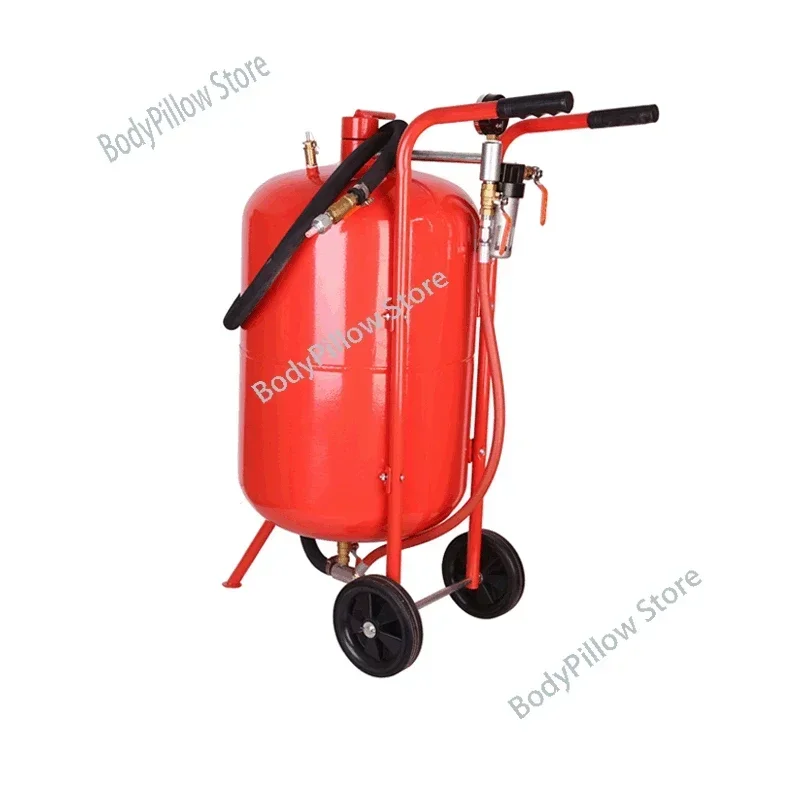 

5-gallons small dry rust removal sandblasting machine Glass jewelry sandblasting equipment Manual casting sandblasting machine