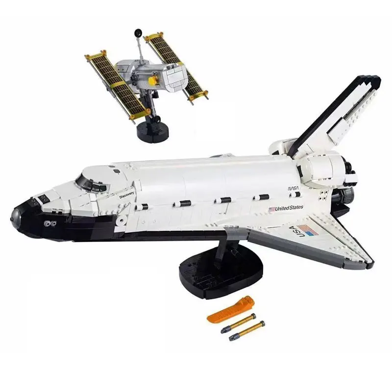 IN STOCK 63001 New 2354 Pcs Space Shuttle Model Building Blocks Bricks Space Agency Creative Toys Kids Gifts Compatible 10283