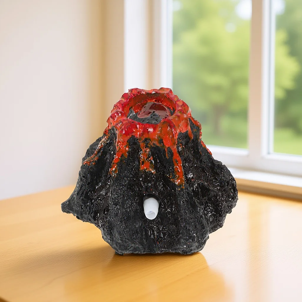 

Bonsai Volcano Decor Miniature Garden Decoration Tiny Elegance Statue Unique Design Fish Tank Aquarium Ornament
